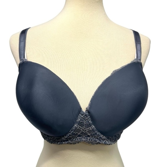 Victoria’s Secret Dream Angel Gray Demi Lace Bra Women’s 38DDD - Picture 3 of 10
